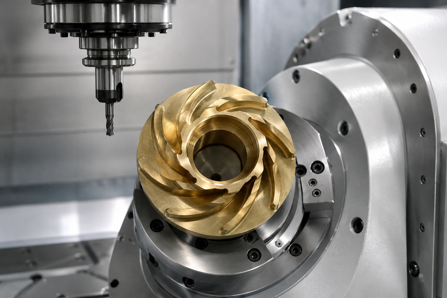 CNC turning concentric diameters and bores