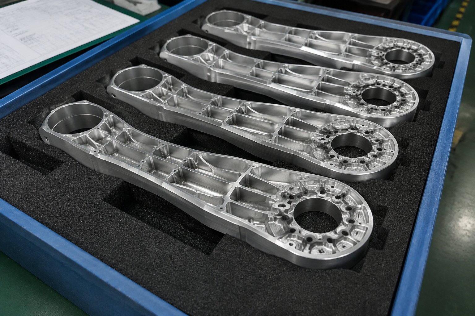 Photographs of Hexagon and Leitz coordinate measuring machines