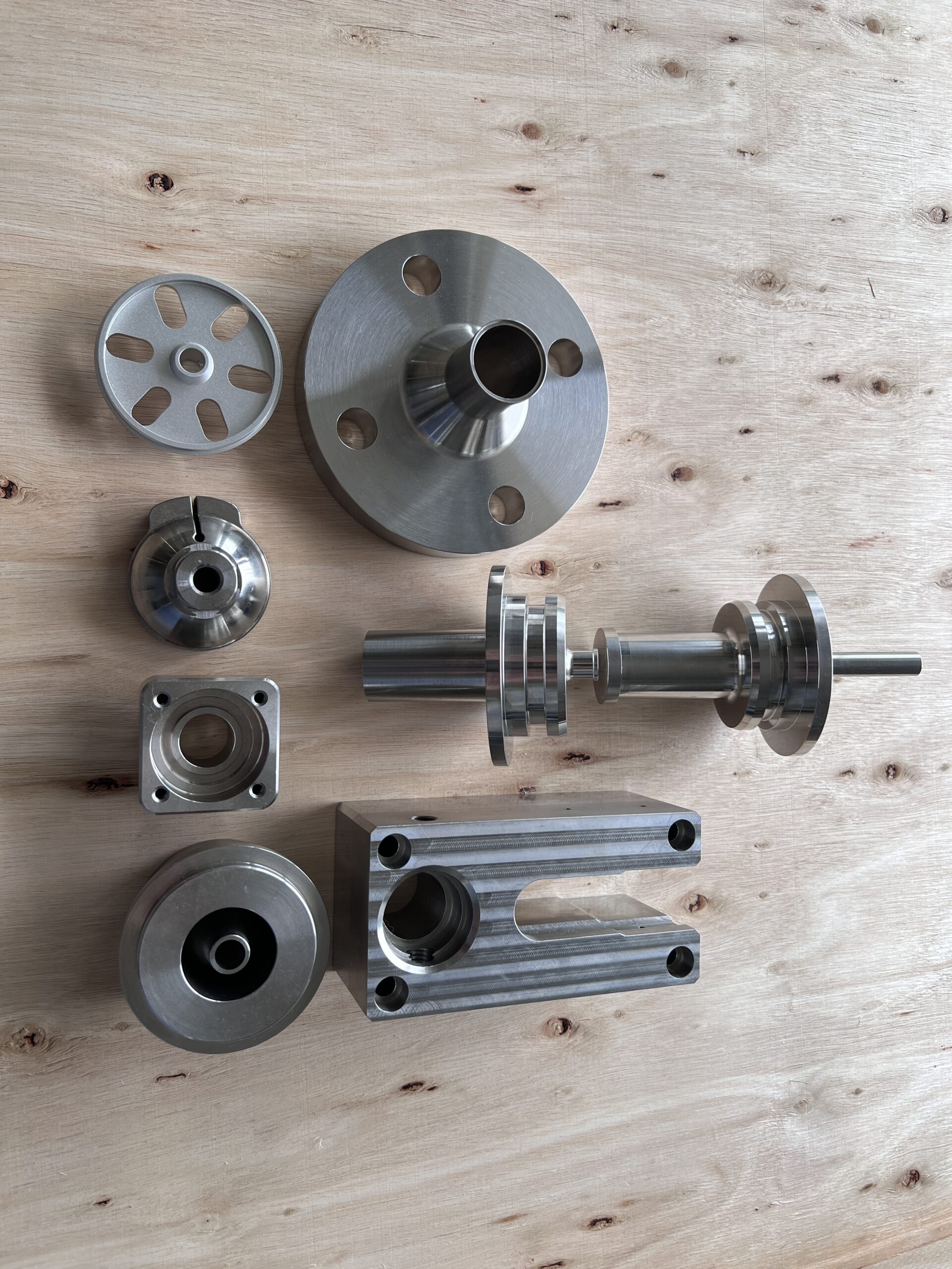 Stainless Steel CNC Machined Components