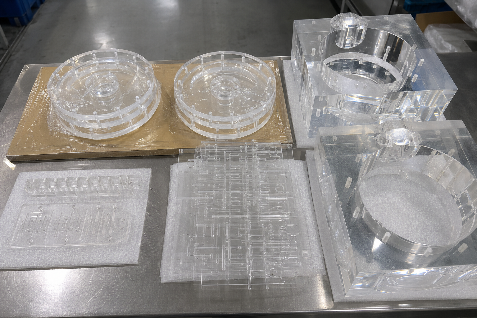 Acrylic CNC Machining Quote Drivers Control Interface