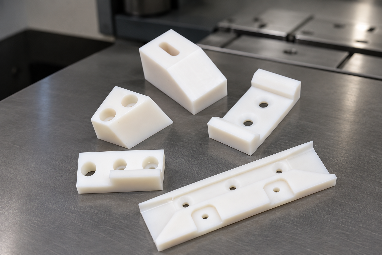 HDPE CNC Machining Services for Made-to-Drawing Parts