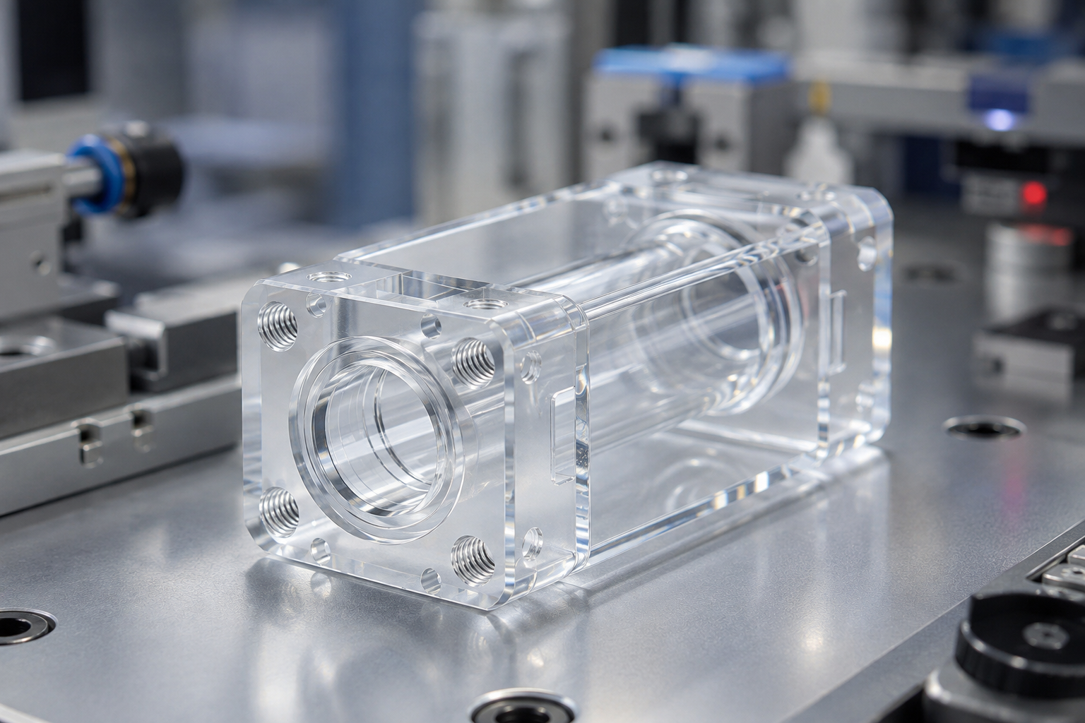 Polycarbonate CNC Machining Precision Part