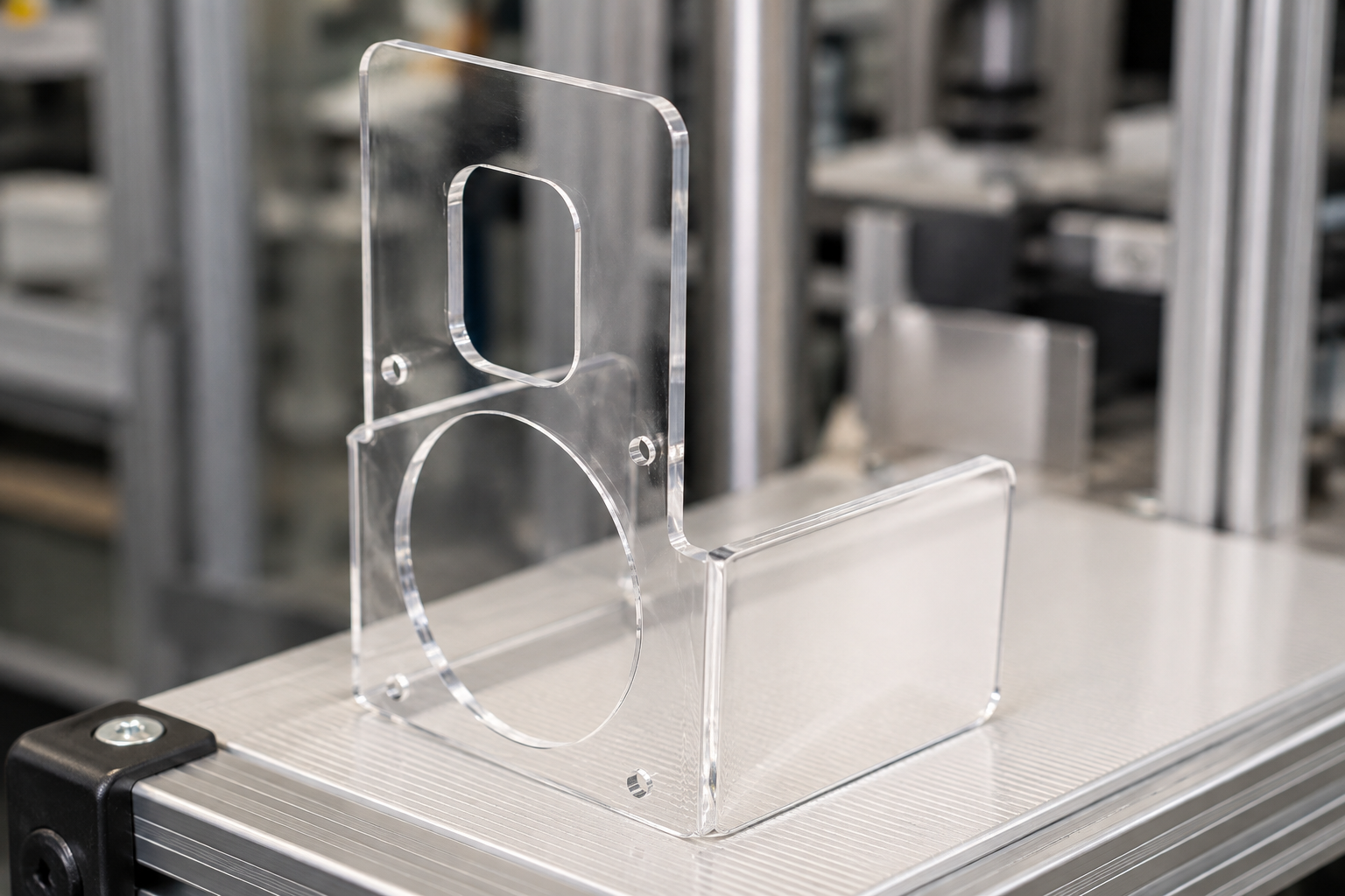 Clear Surface and Edge Processing Part