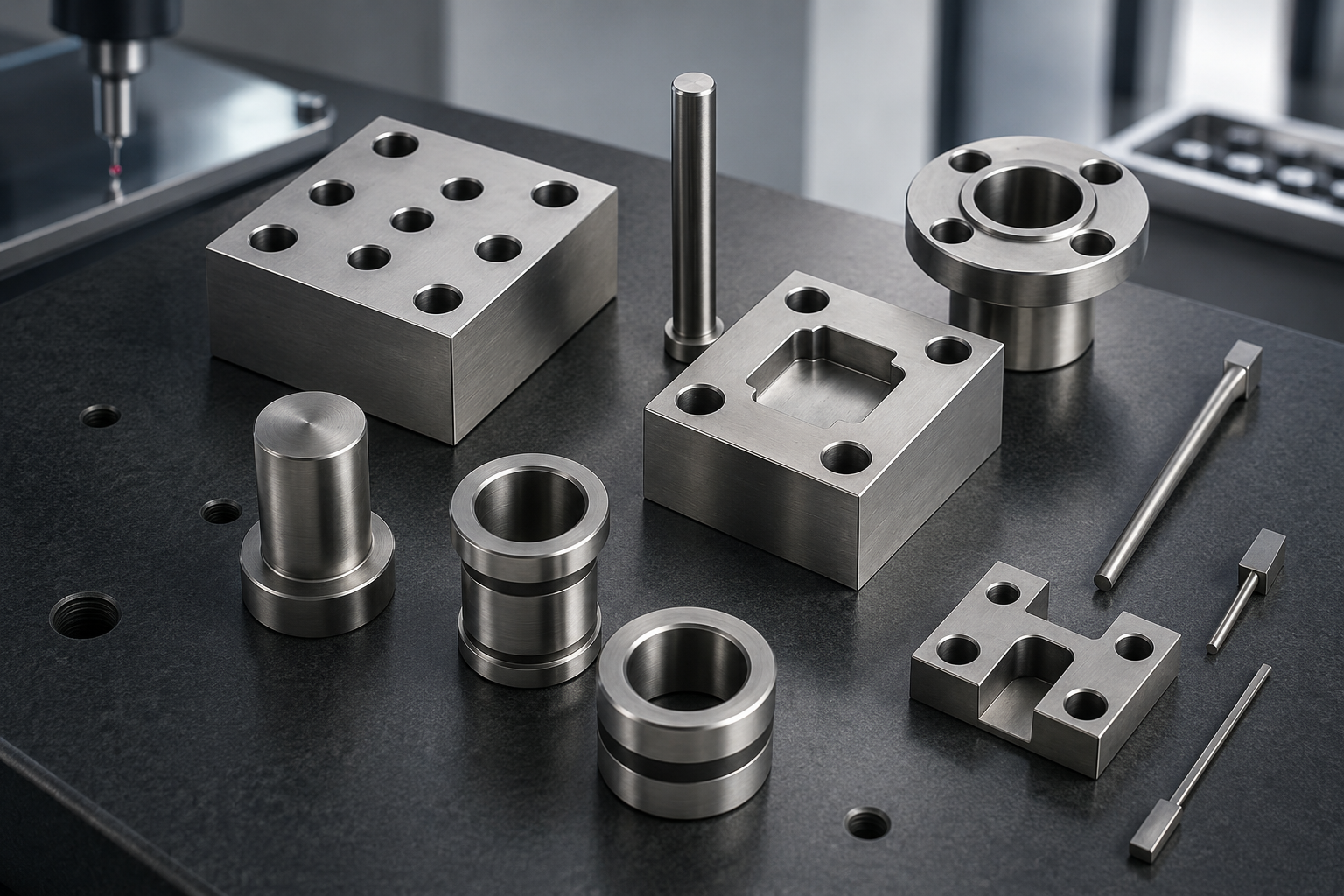 Precision Metal Parts Processing and Materials
