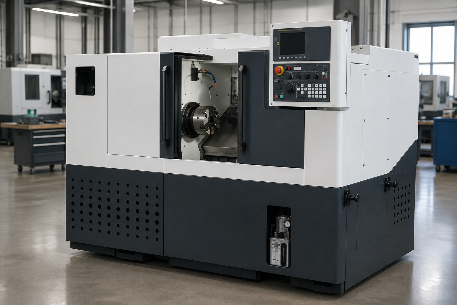 Factory CNC Machining Operations