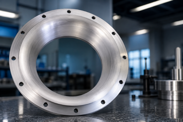 Custom Metal Parts Brushed Finish Example