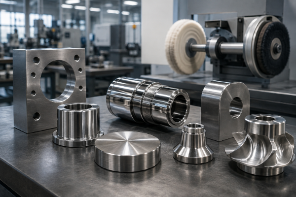 Custom Metal Polishing Sample Finish
