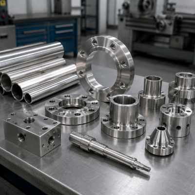 Stainless steel polishing services