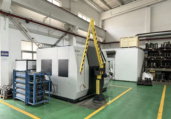 Precision machining shop setup and CNC equipment