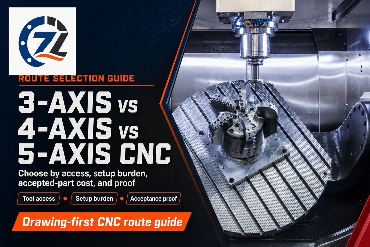 3-Axis vs 4-Axis vs 5-Axis CNC: Which Fits Your Part?