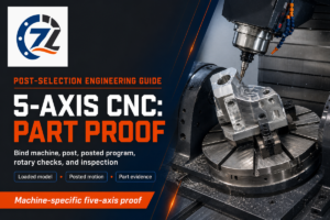 5-Axis CNC Machining: From Machine Model to Part Proof