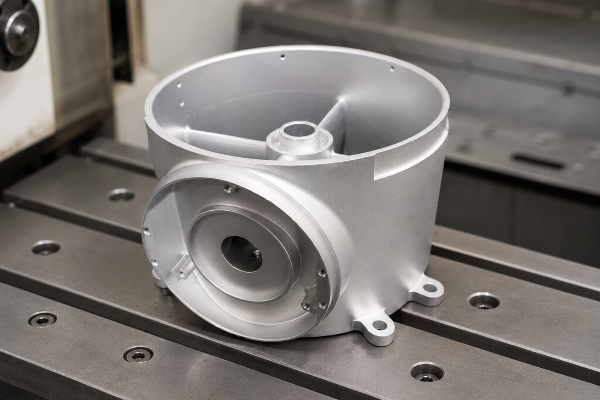 Aerospace Aluminum alloy parts machining example