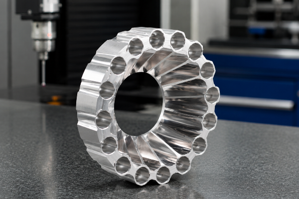 Medical CNC Machining component explicitly controlled features