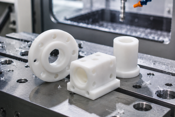 POM CNC Machining evaluation for mechanical parts