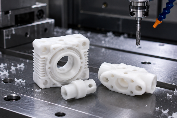 Zhenling POM CNC machining precision components