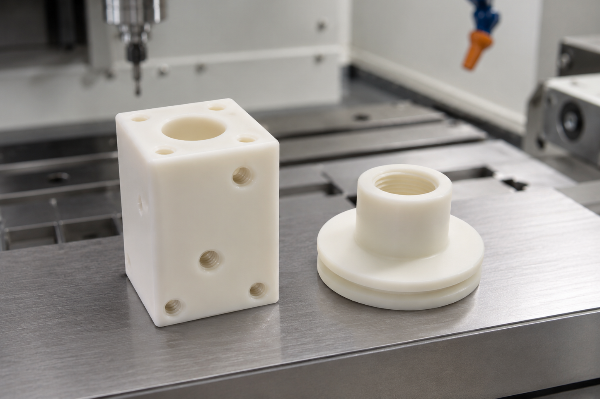 PTFE Teflon CNC Machining Parts Inspection Reference