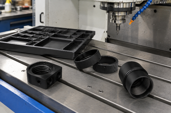 Polypropylene PP CNC Machining process for engineering plastics