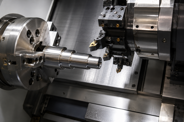 Turned geometry CNC machining process