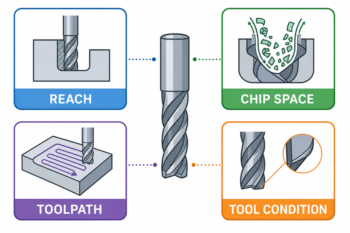 Tool Geometry and Toolpath Choices That Reduce Rubbing