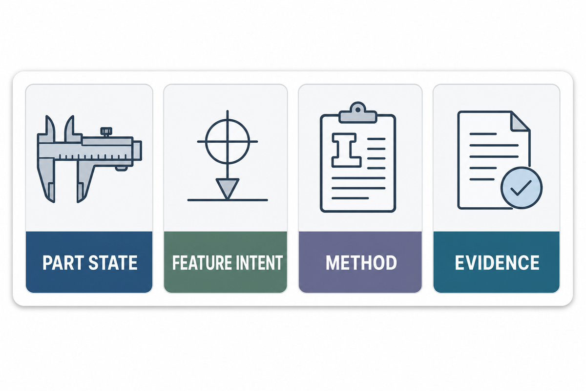 Define the Inspection State Before You Promise a Tolerance