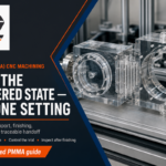 Acrylic PMMA CNC machining guide connects stock, process, defect evidence, finishing, and inspection
