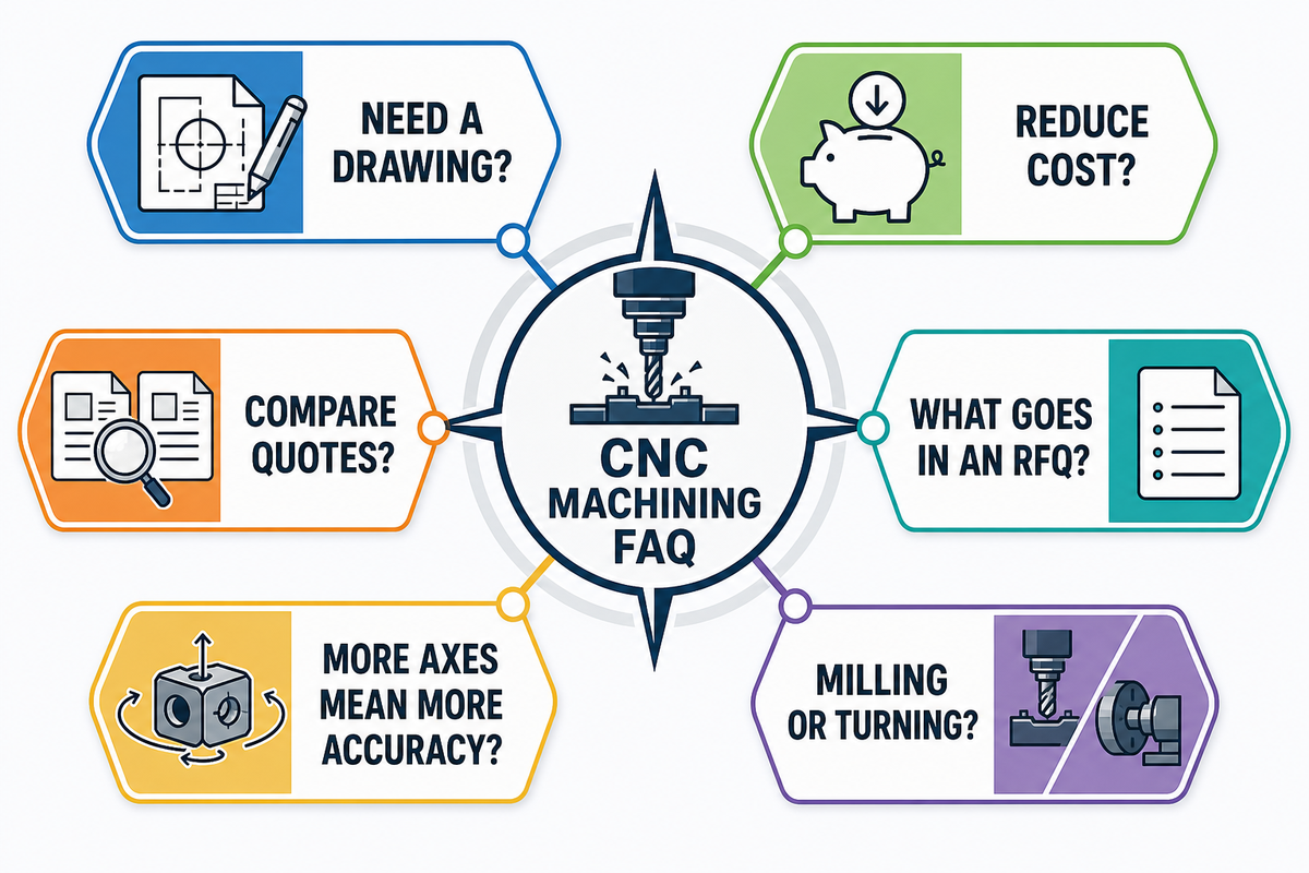 CNC Machining Service FAQs — Zhenling Metal