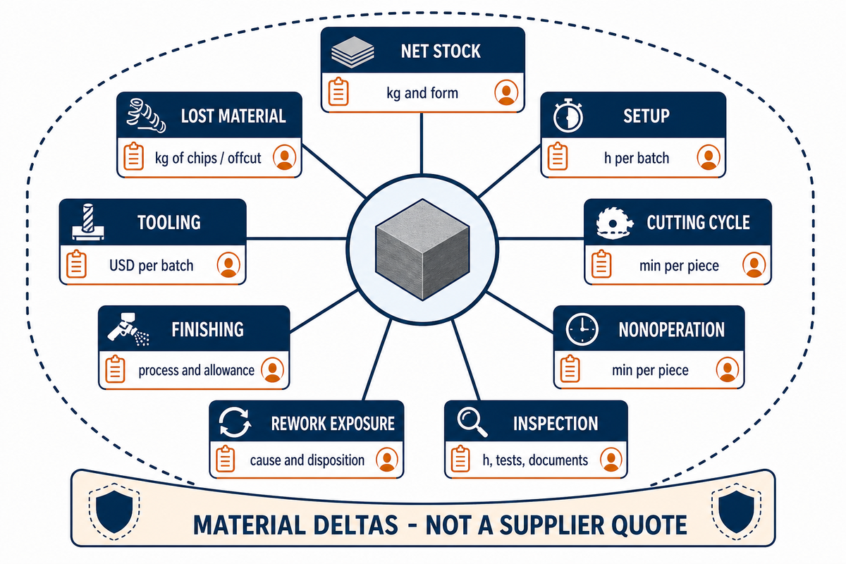 Use the Material-Driven Cost Delta Ledger, Not Stock Price Alone — Zhenling