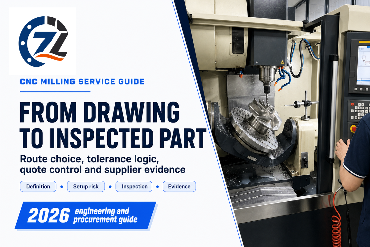 CNC Milling Service Guide (2026): From CAD to Inspection