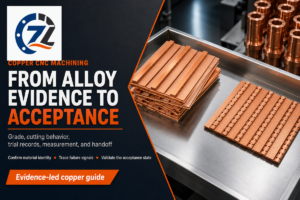 Copper CNC Machining: Design and Process Guide