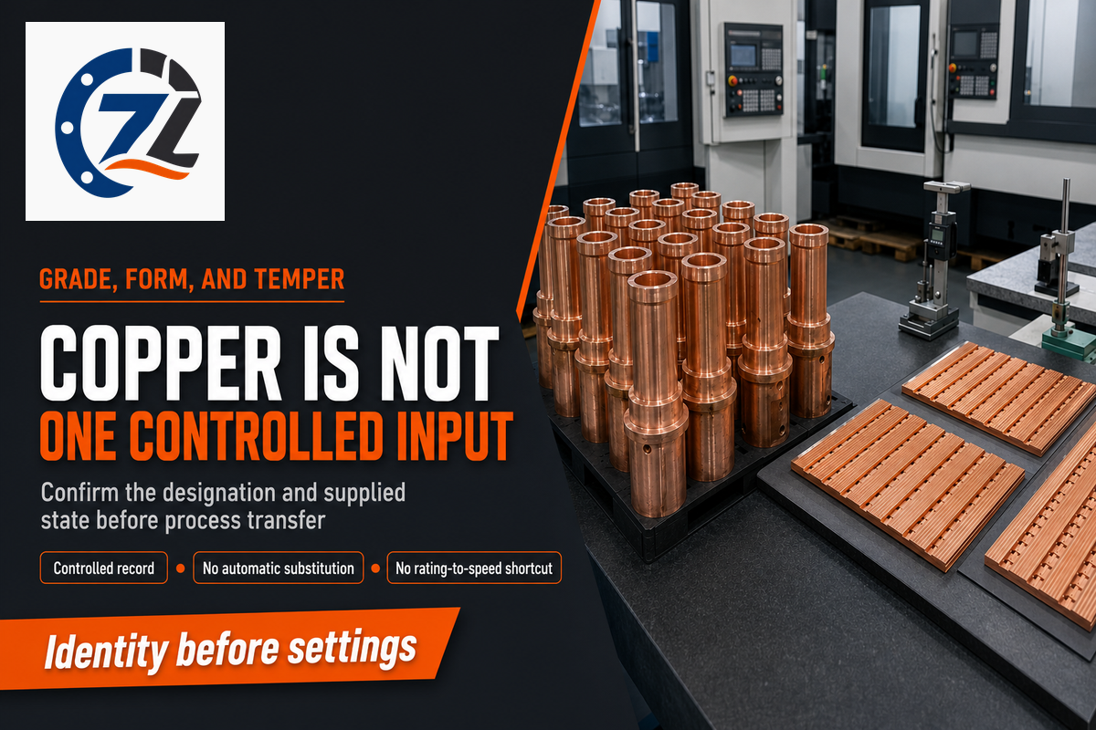 Start with Grade, Product Form and Temper—not Copper — ZHENLING