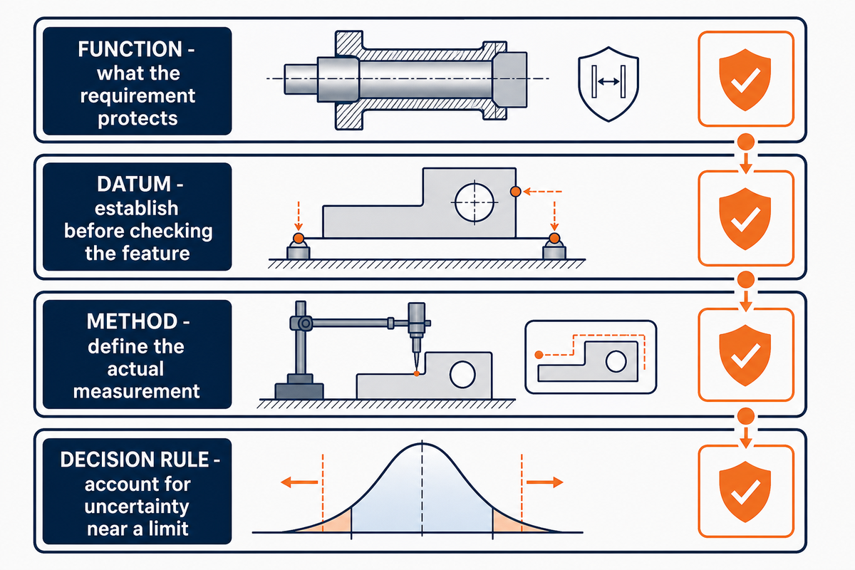 Specify Tolerances, Datums, and Surface Finish Selectively — Zhenling