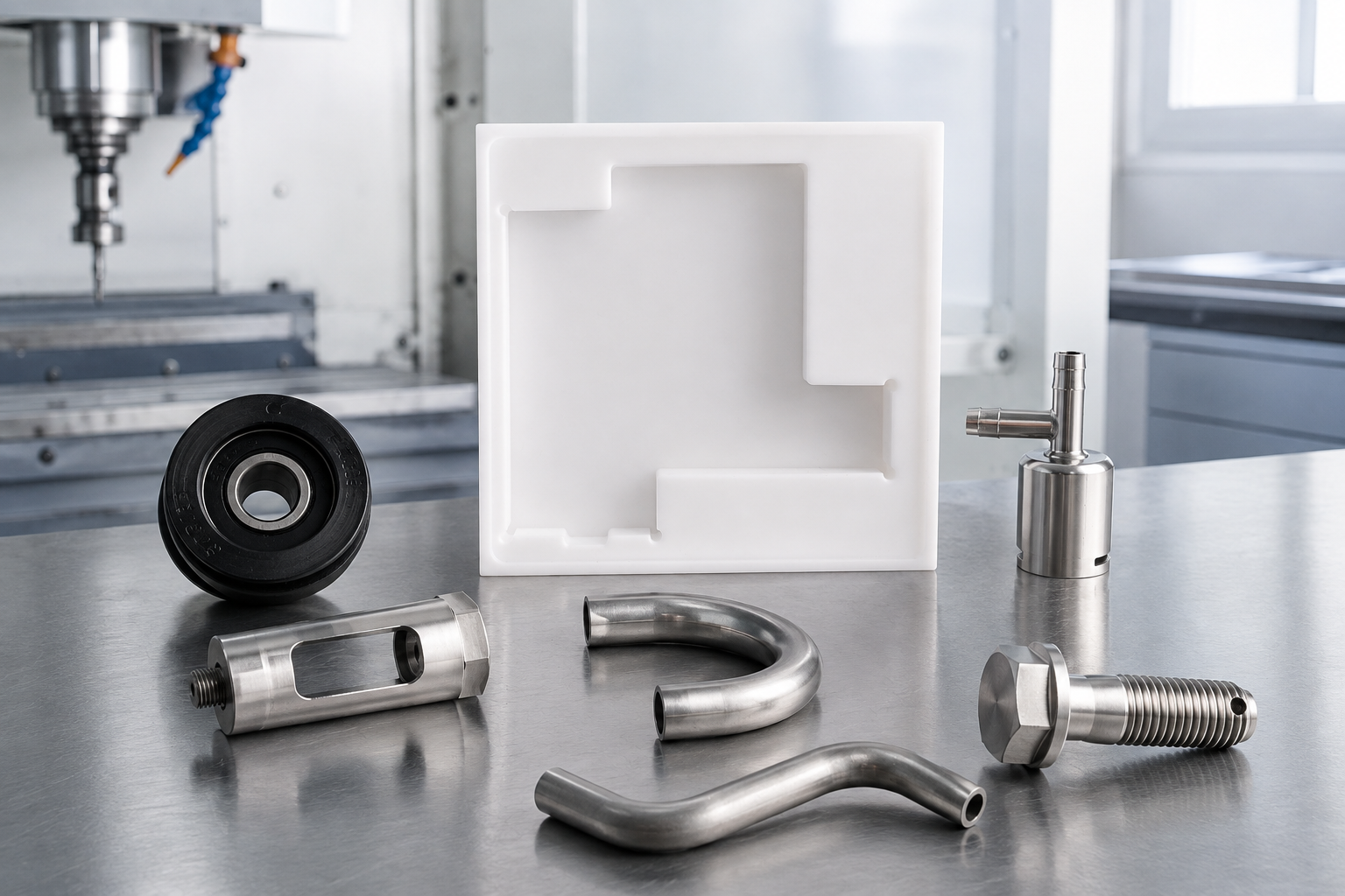 Precision Nylon CNC Machined Industrial Part