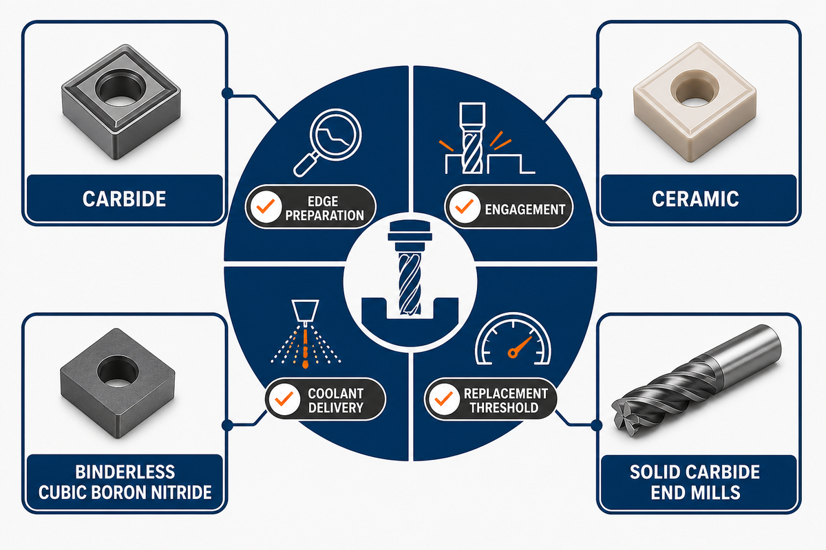5. Select Tool Material, Edge Geometry, and Coating as a System