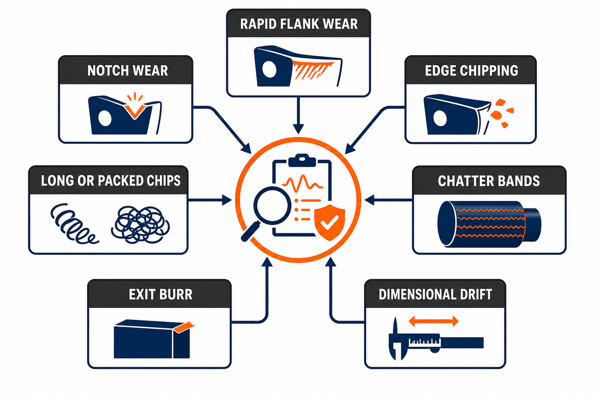 8. Diagnose Wear, Burrs, Chatter, and Dimensional Drift