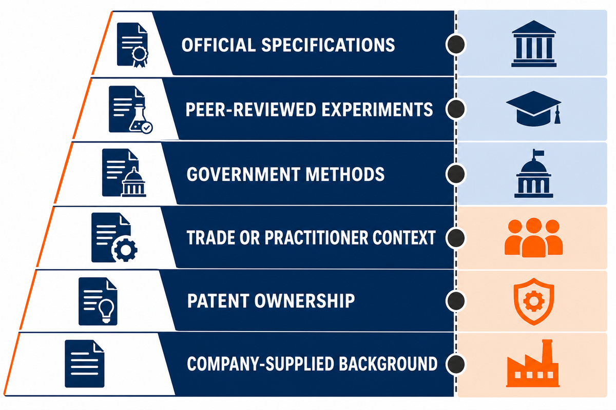 How We Set the Evidence Boundary
