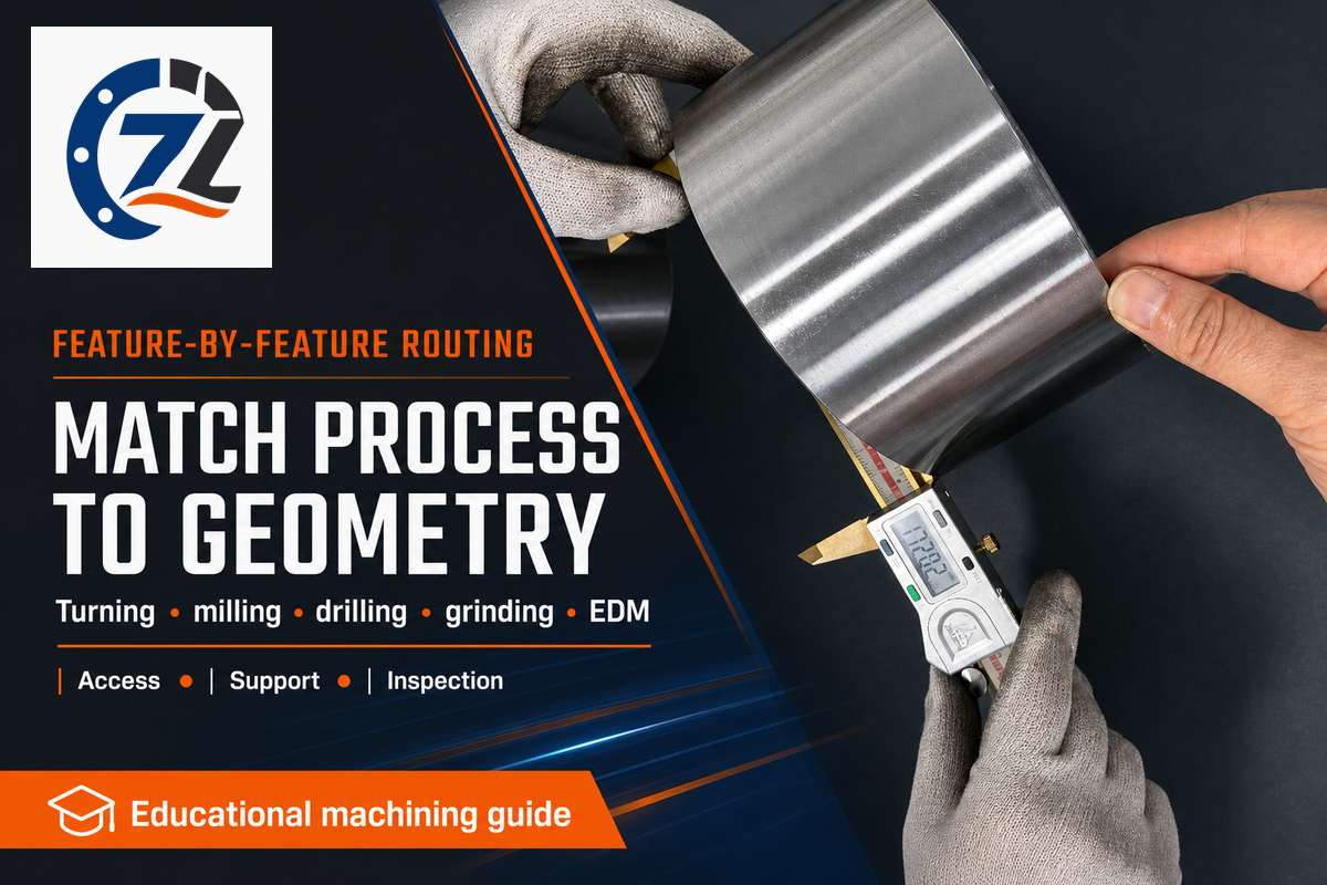 Step 4: Match Turning, Milling, Drilling, Grinding, or EDM to Geometry