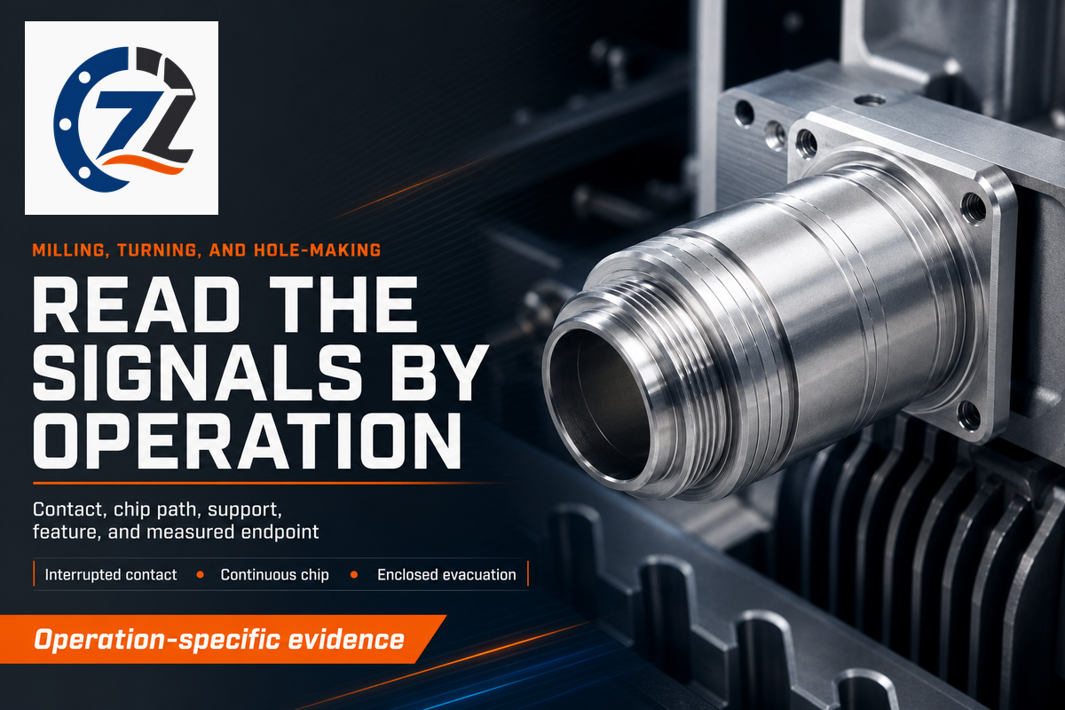 Milling, Turning and Hole-Making Expose Different Failure Signals — Zhenling