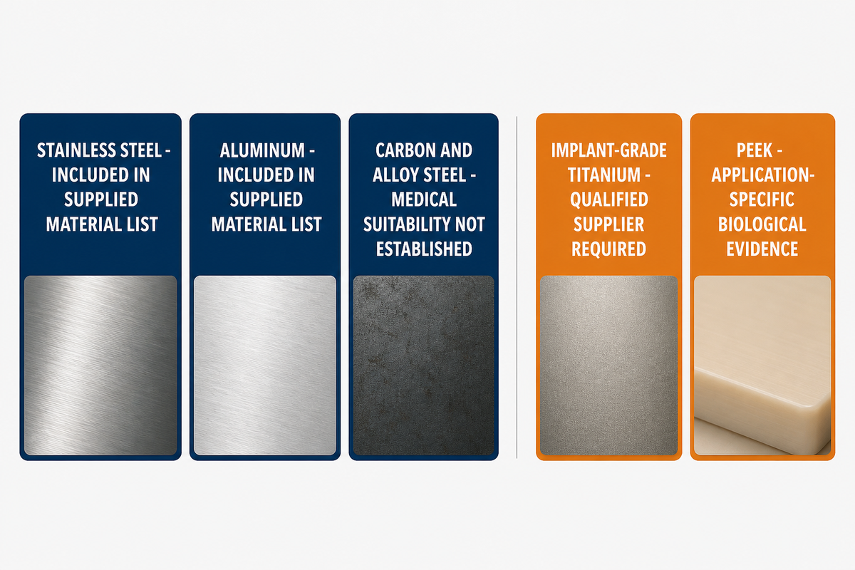 Materials in Medical CNC Machining: An Industry Overview