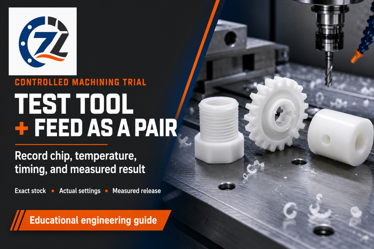 How to CNC Machine POM, Milling, Turning, Speeds and Feeds