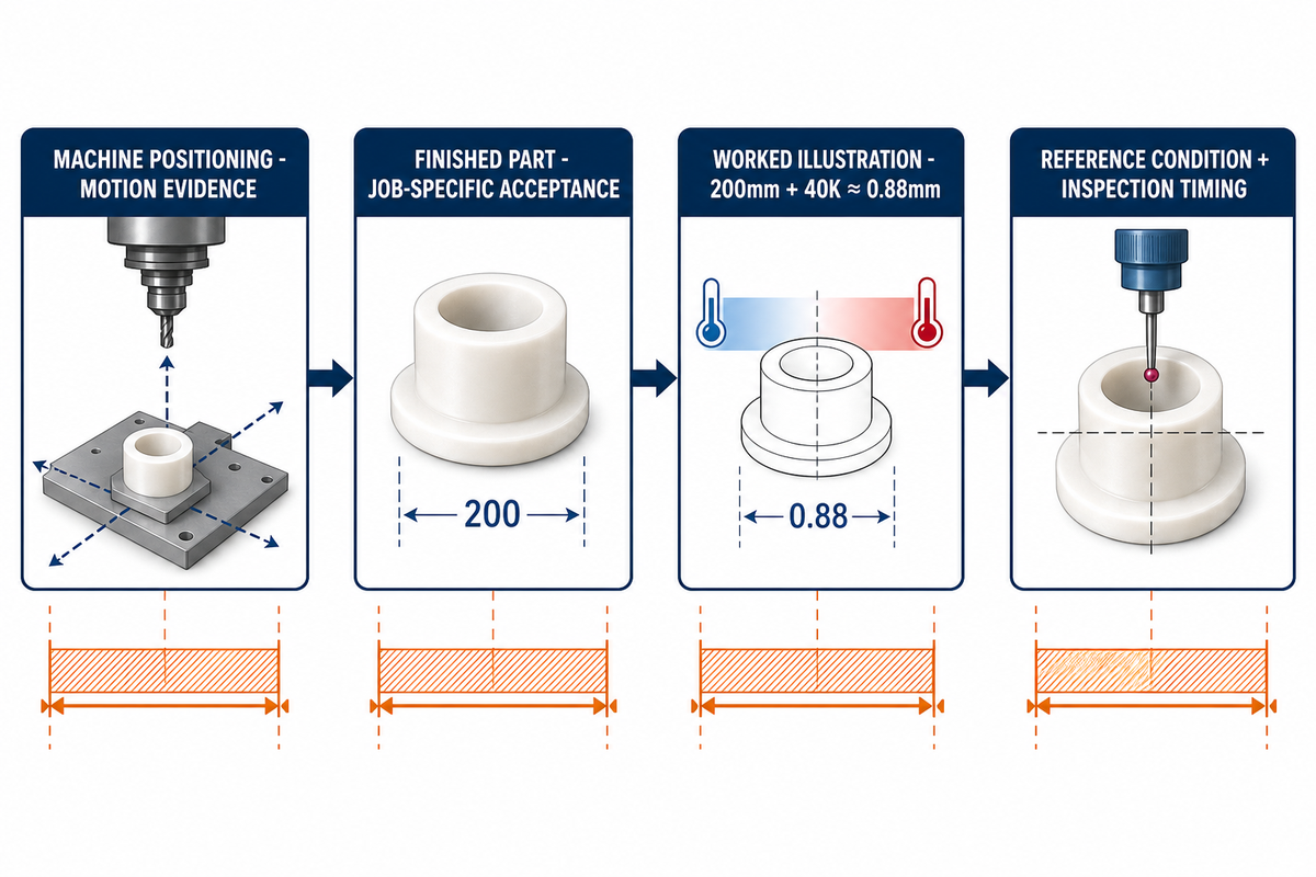 Achievable Tolerances for CNC-Machined POM Parts