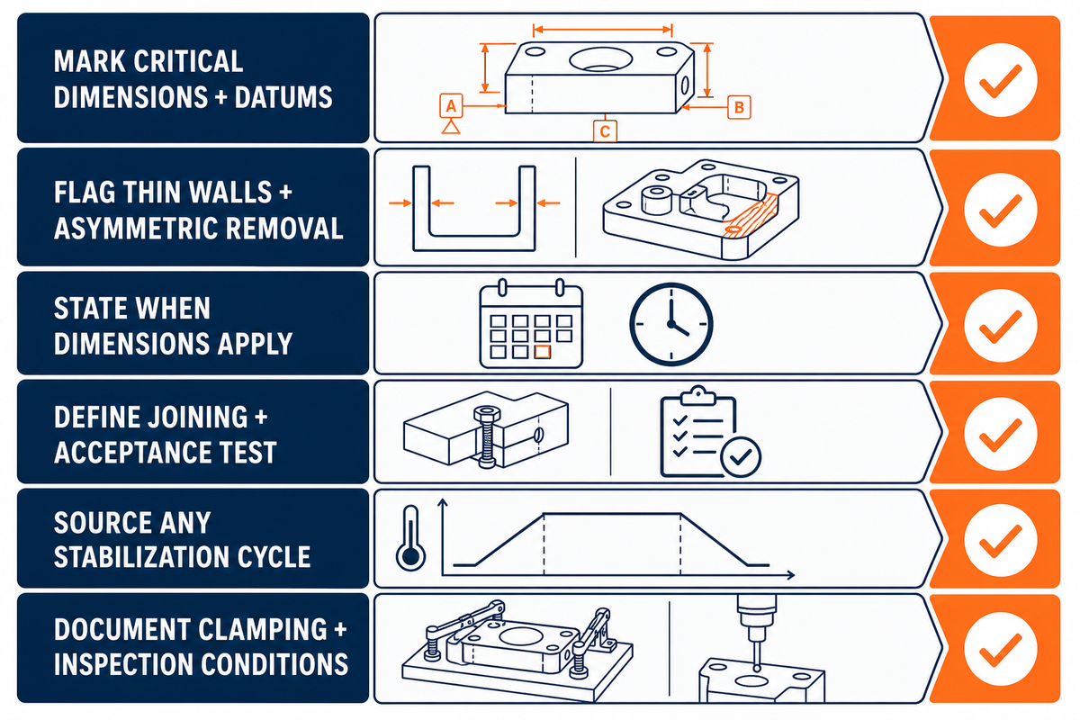 Design for Machinability, DFM Rules for POM Parts