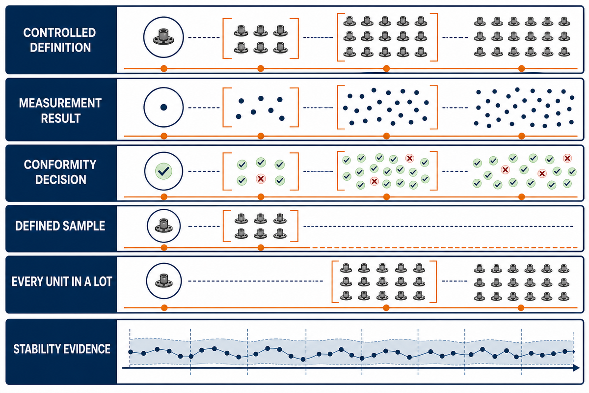 What Can First Article, Sampling, 100% Inspection, and Process Capability Actually Prove? — Zhenling