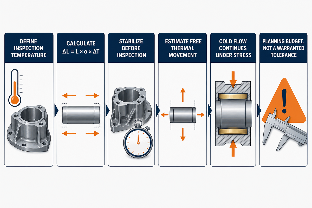 PTFE Machining Tolerances: Why Cold Flow and Thermal Expansion Move Your Numbers — Zhenling