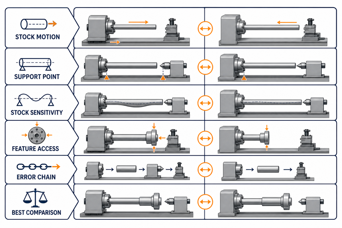 Swiss-Type Lathe vs Conventional CNC Lathe — Zhenling Metal