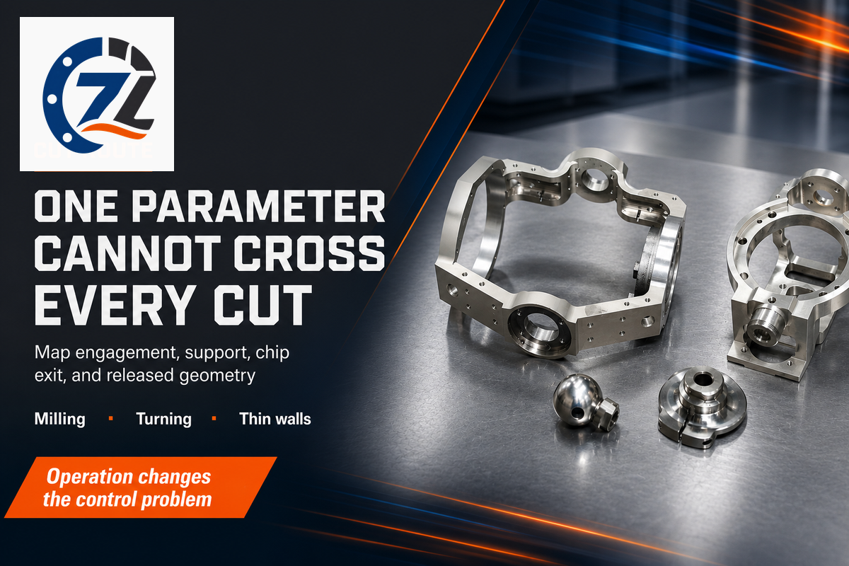 Operation and Geometry Change the Titanium CNC Control Problem — Zhenling