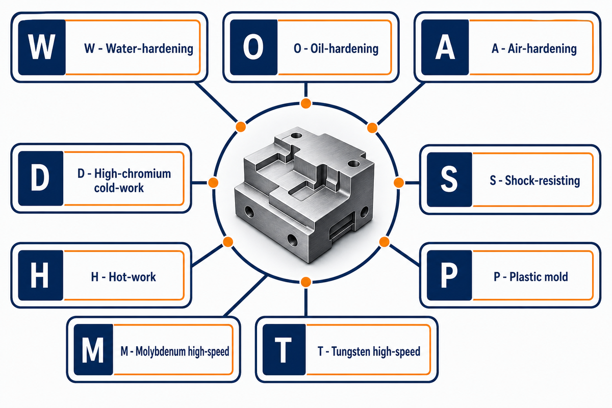 9 Common AISI Tool Steel Series and What the Letters Do Not Prove — Zhenling