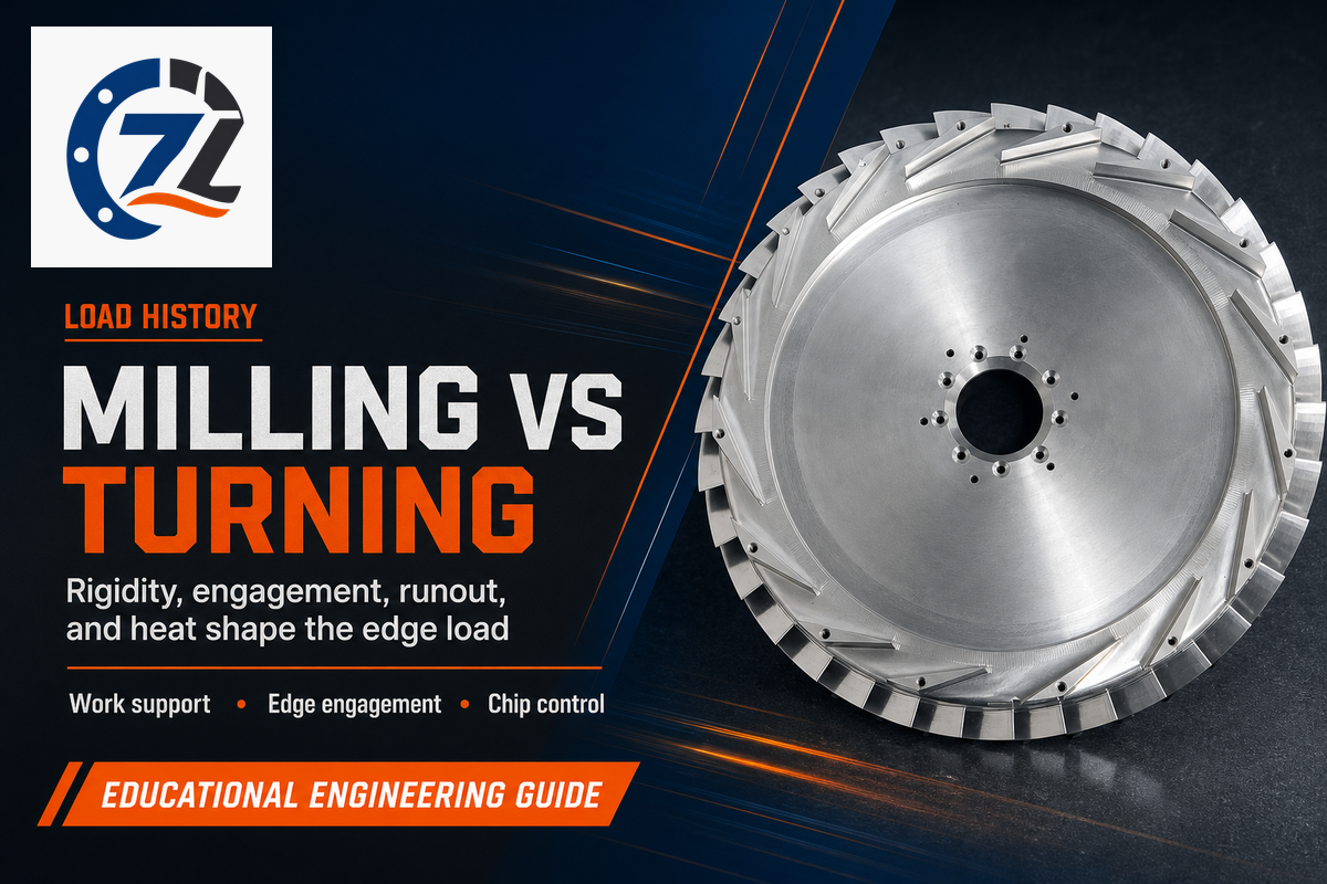 CNC Milling and Turning Tool Steel: Rigidity, Engagement, and Heat — Zhenling