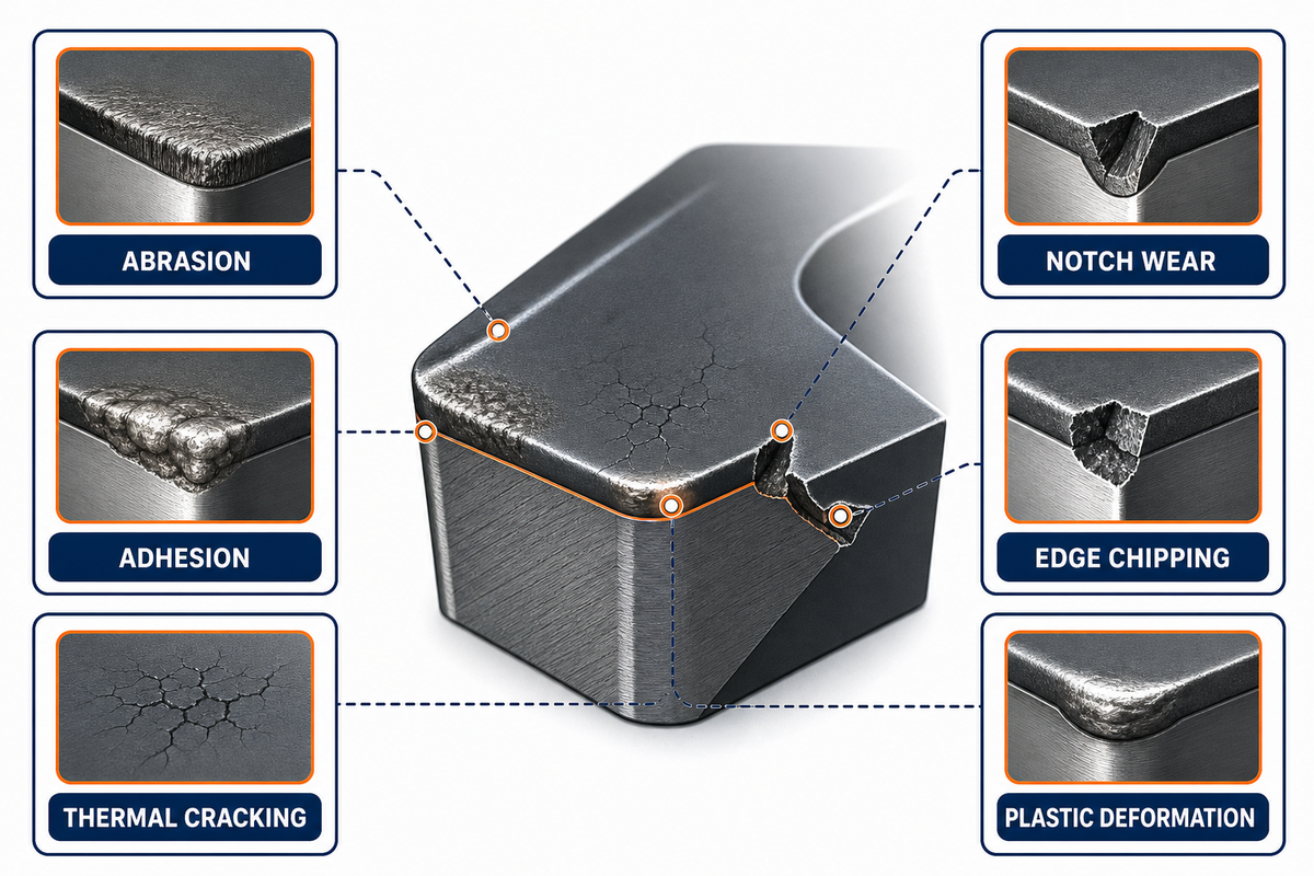 Cutting Tools and Wear Modes for Hardened Tool Steel — Zhenling