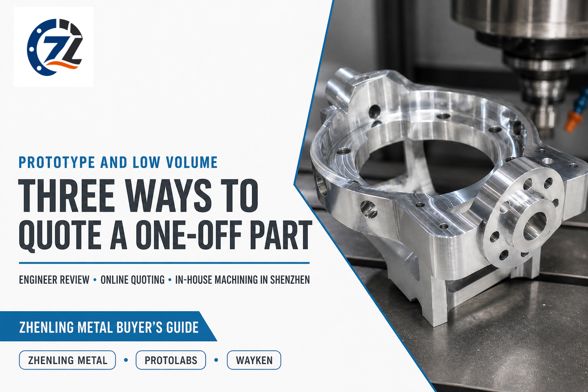 Prototype and Low-Volume Aerospace CNC Machining Services — Zhenling Metal