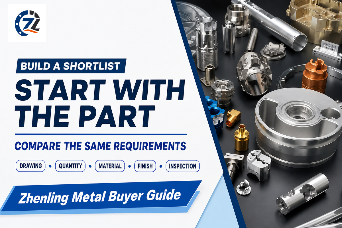 Build a Shortlist Around the Part — Zhenling Metal